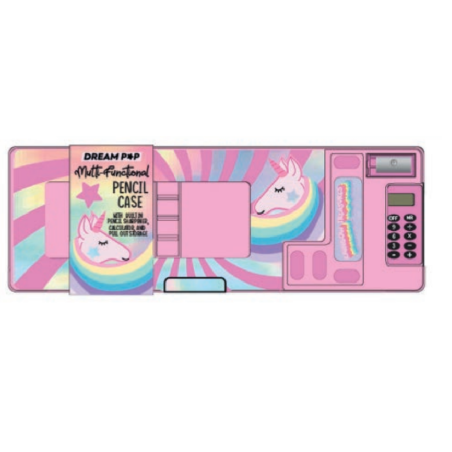 Seven Portapenne Multifunzione Unicorno Tri-Coastal Dreampop PVC con scomparti K30289A-31732