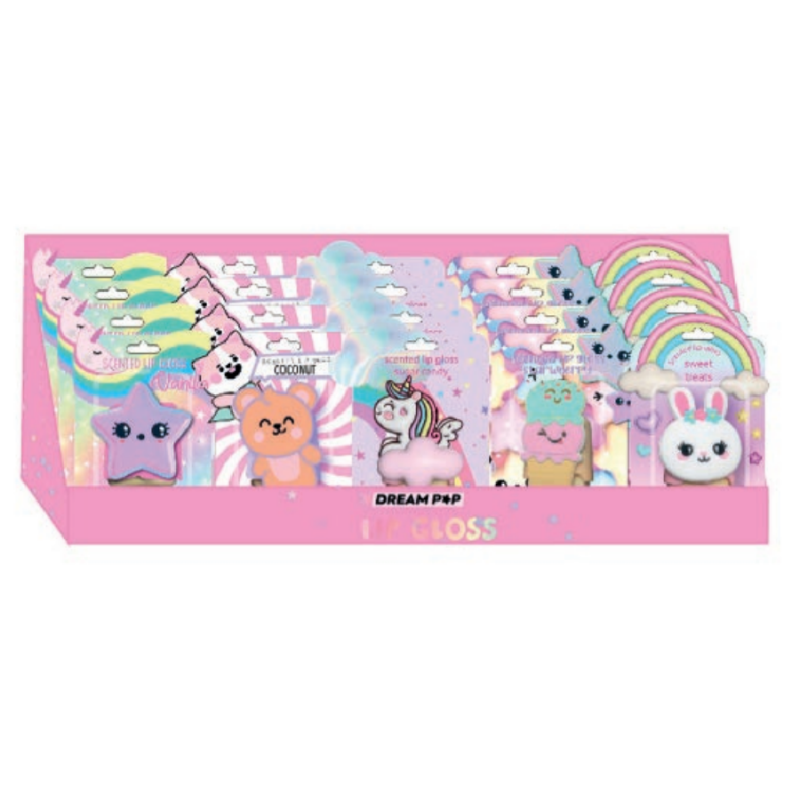Seven Scented Lip Gloss Sugar Candy Dreampop Lucidalabbra profumato trasparente Y81149S-32757