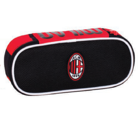 Seven Bustina Round Plus Milan Kick and Score 30F202506-899 astuccio in poliestere con zip