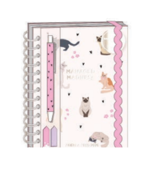 Seven Agenda Giornaliera Spiralata 18 Mesi 25/26 con penna e sticky notes 31136TC-33006
