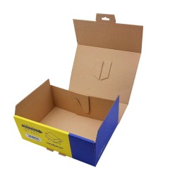 Blasetti Pick&Post scatola automontante per spedizioni e-commerce taglia L in cartone microonda FSC 0264