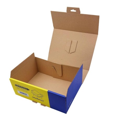 Blasetti Pick&Post scatola automontante per spedizioni e-commerce taglia L in cartone microonda FSC 0264