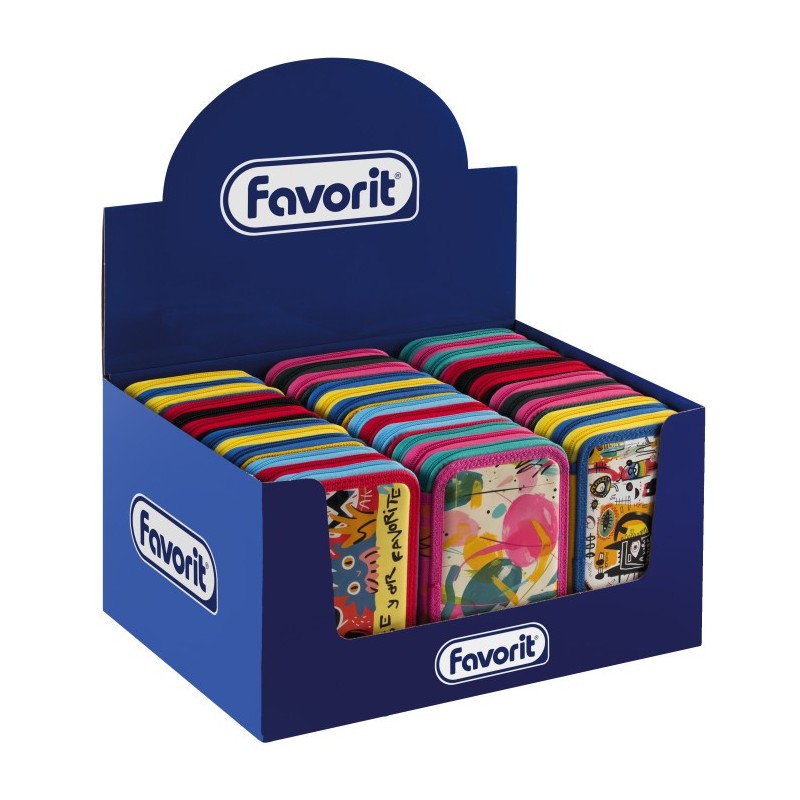 Favorit Astuccio 3 zip Art assortito 12+18+acc 400191836. Si tratta di un prodotto che viene venduto assortito, ciò vuol dire Favorit Astuccio 3 zip Art assortito 12+18+acc 400191836. Si tratta di un prodotto che viene venduto assortito, ciò vuol dire