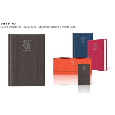 AGENDA 2026 14,5X20,5 GIORNALIERA S/D - VERTIGO ARANCIONE 064000517C