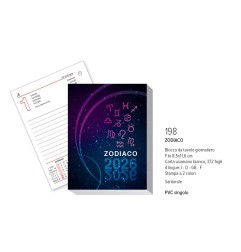 BLOCCO TAVOLO ZODIACO 2026 8,5X11,6 BT198
