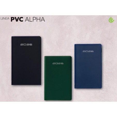 PLANNING CANGINI 2026 7x13,5 Mensile - PVC ALPHA 190VQ99 COL.ASS