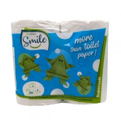 4 rotoli Carta igienica 2 veli Smile Lucart