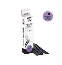 CWR carboncino 12 cm, scatola 18 pezzi, diametro 3-4 mm