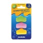 IMPUGNATURA PER MATITA ERGONOMICA GOMMA  3PZ 26/053-BL