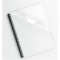 Fellowes 5376102 Copertine Trasparenti A4 PVC 200 Micron Confezione 100 Pezzi