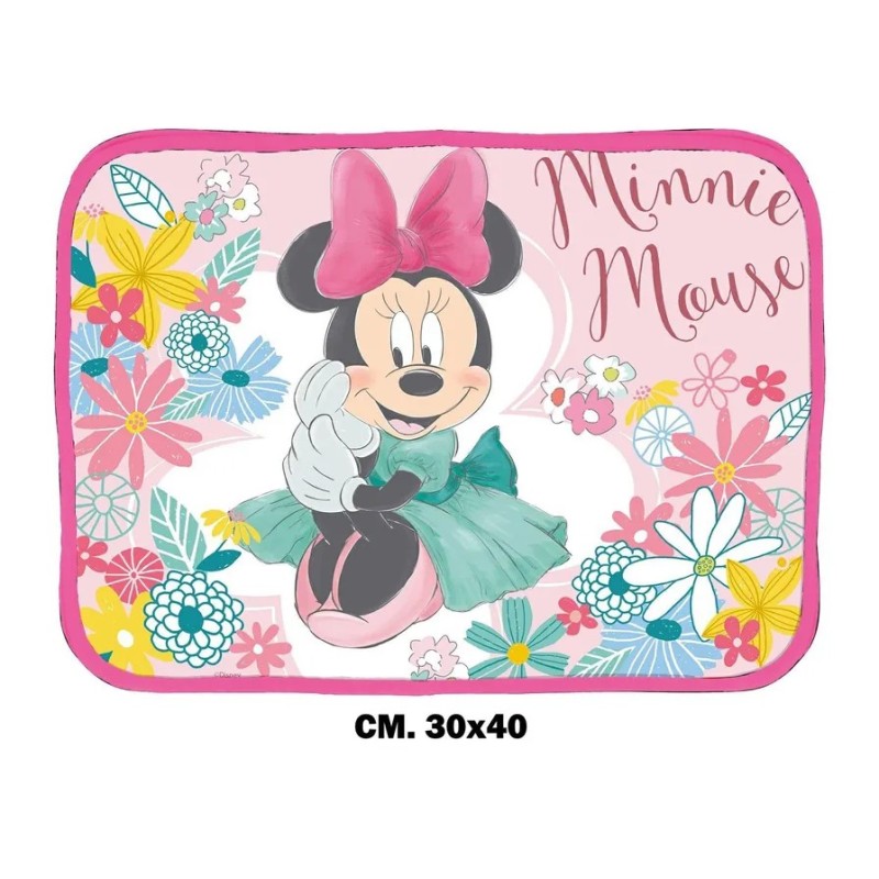 Tovaglietta Ripiegabile Minnie Mouse 30x40cm Poliestere Impermeabile TV11MN Tovaglietta Ripiegabile Minnie Mouse 30x40cm Poliestere Impermeabile TV11MN