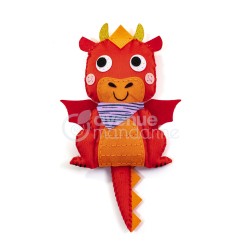 Kit cucito Little Couz'IN Aaron il drago - KC139C