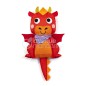 Kit di cucito Avenue Mandarine Little Couz'IN, Aaron il drago in feltro 14 x 30 cm - KC139C Kit di cucito Avenue Mandarine Little Couz'IN, Aaron il drago in feltro 14 x 30 cm - KC139C