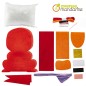 Avenue Mandarine Little Couz'IN Aaron drago kit creativo cucito 14 × 30 cm componenti in feltro KC139C