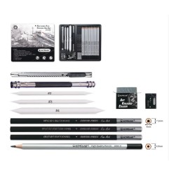 Bluekover Acmeliae set da disegno 22 pezzi