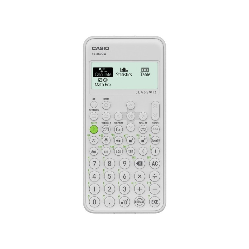 CALCOLO CASIO FX-350CW 290FUNZ. SCIENTIFICA CALCOLO CASIO FX-350CW 290FUNZ. SCIENTIFICA