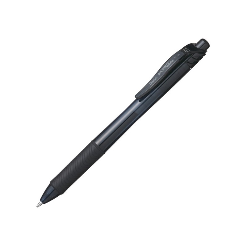 Pentel EnerGel-X BL110 penna gel nera retrattile punta 1 mm 12 pz Pentel EnerGel-X BL110 penna gel nera retrattile punta 1 mm 12 pz