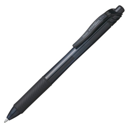 Pentel EnerGel-X BL110 penna gel nera retrattile punta 1 mm 12 pz