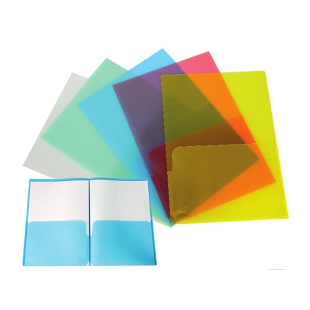 CARTELLA PORTADOCUMENTI PPL 2 TASCHE VERDE 12pz 01/031