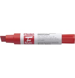 Marcatore permanente Pentel punta grande rosso