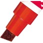 Marcatore permanente Pentel punta grande rosso Marcatore permanente Pentel punta grande rosso