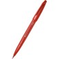 Pentel SES15C-B Brush Sign Pen pennarello punta flessibile rosso 10 pz SES15C-B Pentel SES15C-B Brush Sign Pen pennarello punta flessibile rosso 10 pz SES15C-B