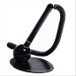 Base stiloforo Lebez adesiva nera con penna e cordoncino a spirale - 1677-N