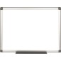 Lavagna magnetica da parete 90x120 cm cornice alluminio K995023