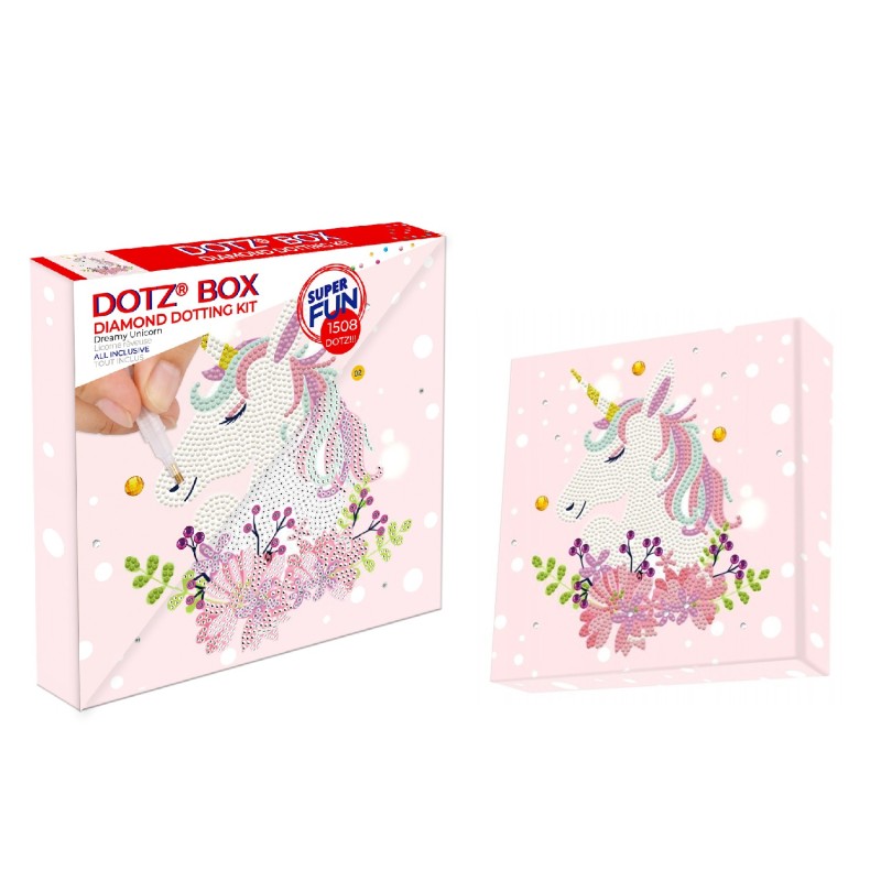MGG Diamond Dotz Box Dreamy Unicorn 22x22 DDZDBX.075 MGG Diamond Dotz Box Dreamy Unicorn 22x22 DDZDBX.075