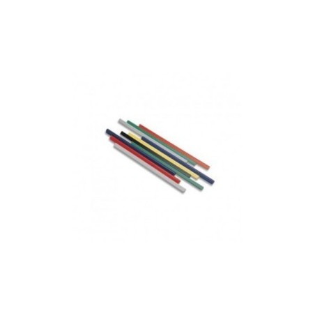 FELLOWES 25 pezzi Dorsi rigidi rilegafogli 16 mm colore bianco D116BI