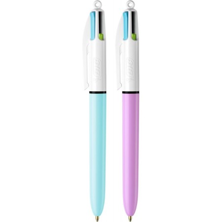 BIC 4 Colours Fashion Penna a sfera 4 colori punta media 1,0 mm 12 Pz 982870