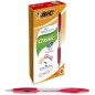 BIC Atlantis Classic Grip Clic Rosso punta 1,0 mm 12 Pz 8871331 BIC Atlantis Classic Grip Clic Rosso punta 1,0 mm 12 Pz 8871331