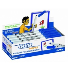 Fila Tratto MEMO marcatore lavagna punta tonda blu 854001