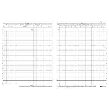 Registro carico scarico oli minerali soggetti (modello B) Edipro - E2627