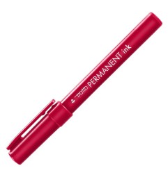 FILA Pennarello Indelebile a Punta Tonda Colore Rosso Tratto permanent ink 732502