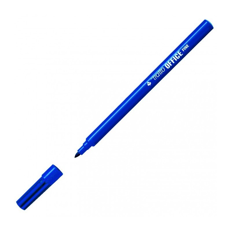 FILA Tratto OFFICE FINE Pennarello a Spirito Punta Fine Blu 730501 FILA Tratto OFFICE FINE Pennarello a Spirito Punta Fine Blu 730501