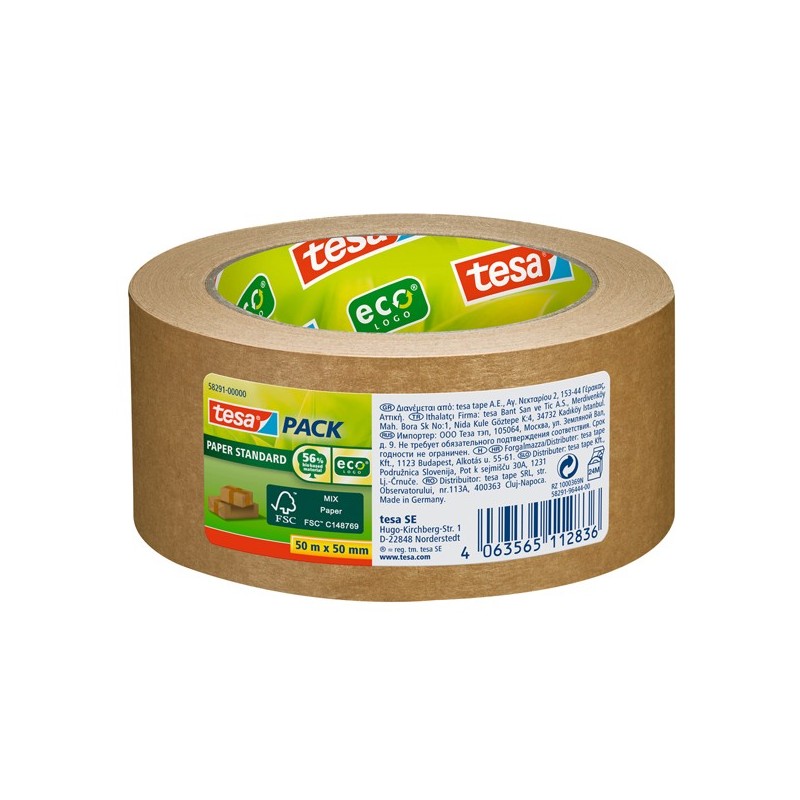 NASTRO 50X50 TESA PAPER STANDARD ECO AVANA FSC 58291 NASTRO 50X50 TESA PAPER STANDARD ECO AVANA FSC 58291