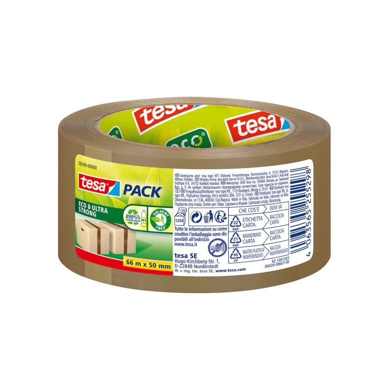 NASTRO 50X66 TESA ECO & ULTRA STRONG AVANA 58299 *RICICLATO* NASTRO 50X66 TESA ECO & ULTRA STRONG AVANA 58299 *RICICLATO*