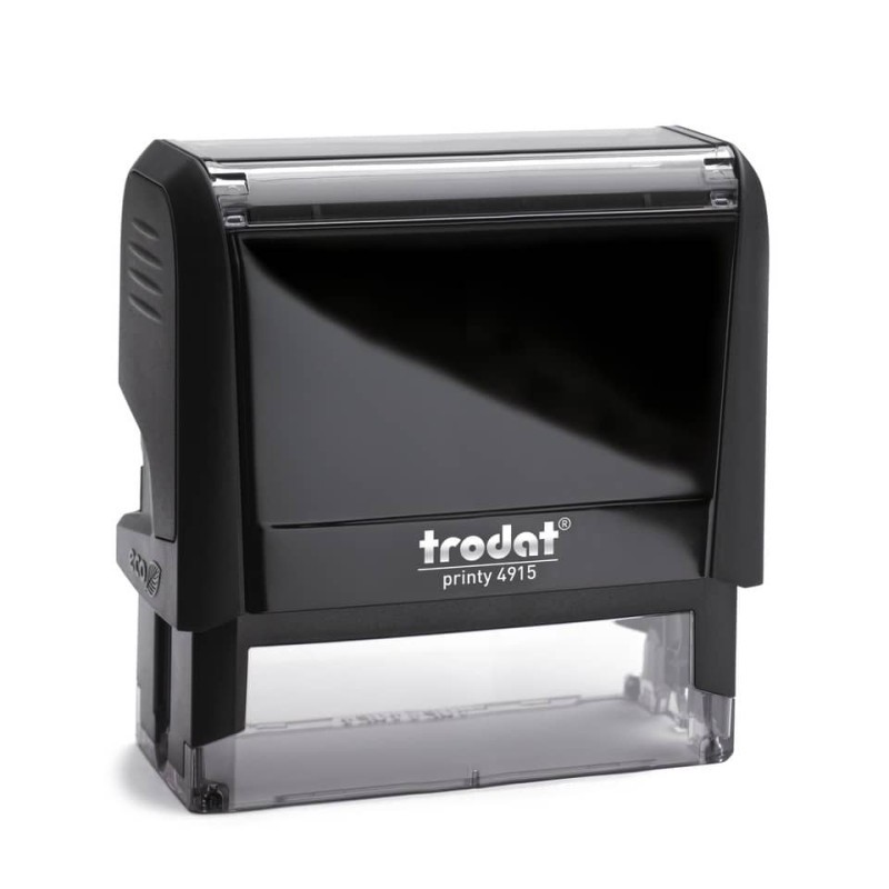 TRODAT Timbro PRINTY/5 4915 Autoinchiostrante Nero 70x25mm