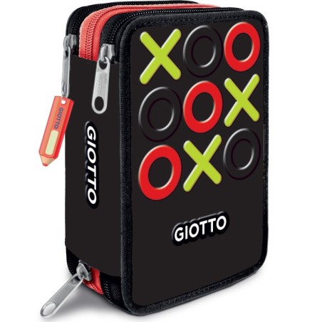 Giotto Astuccio 3 zip Premium Tris collezione con corredo scuola 963000