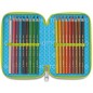 Giotto Astuccio 3 zip Premium Tris collezione con corredo scuola 963000 Giotto Astuccio 3 zip Premium Tris collezione con corredo scuola 963000