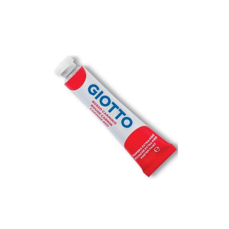 Giotto Tempera Extra Fine Rosso Carminio n. 9 tubetto 7.5 ml 3510 Giotto Tempera Extra Fine Rosso Carminio n. 9 tubetto 7.5 ml 3510