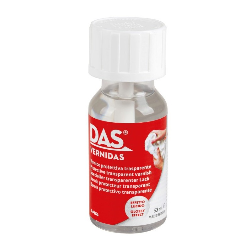 Das Vernidas vernice protettiva trasparente 33 ml 501200 Das Vernidas vernice protettiva trasparente 33 ml 501200