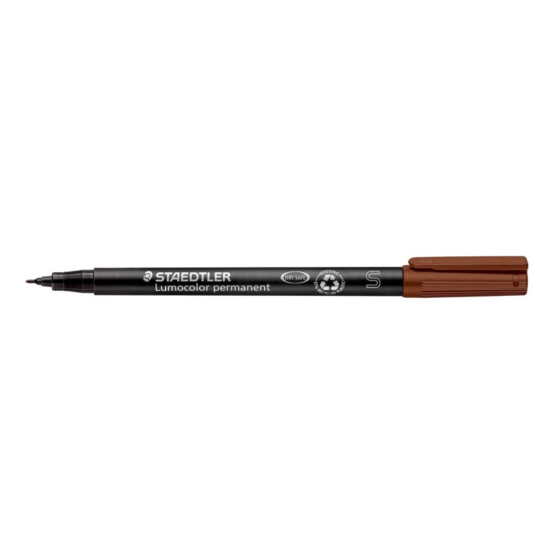 STAEDTLER Penna indelebile Lumocolor superfine 313 marrone STAEDTLER Penna indelebile Lumocolor superfine 313 marrone