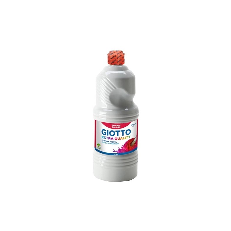 Giotto Tempera pronta bianca flacone da 1000 ml 5334 Giotto Tempera pronta bianca flacone da 1000 ml 5334
