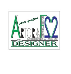 Artgraf album disegno liscio 24x33 120 g