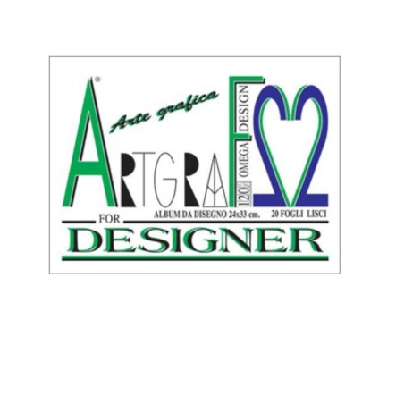 Artgraf album disegno liscio 24x33 120 g