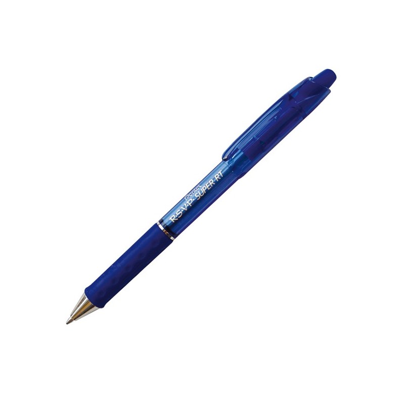 Pentel Feel It BX480-A penna a sfera a scatto blu punta media 1,0 mm 12 Pz Pentel Feel It BX480-A penna a sfera a scatto blu punta media 1,0 mm 12 Pz