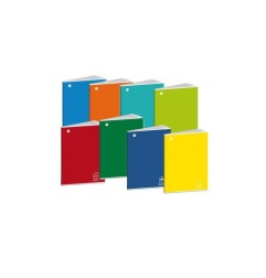 Blasetti Colorface maxi quaderni A4 100 g 18+1 fogli rigatura A copertine con faccine – confezione 10 pezzi