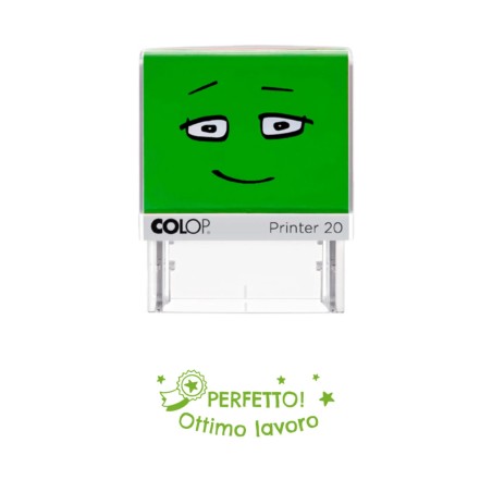 COLOP TIMBRO INSEGNANTI PERFETTO OTTIMO LAVORO " 163829"